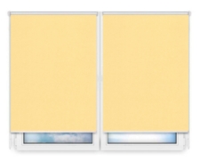 Рулонные шторы Мини Карина-блэкаут-светло-желтый цена. Купить в «Мастерская Жалюзи»